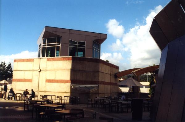 Ackerman Student Union patio, 2001