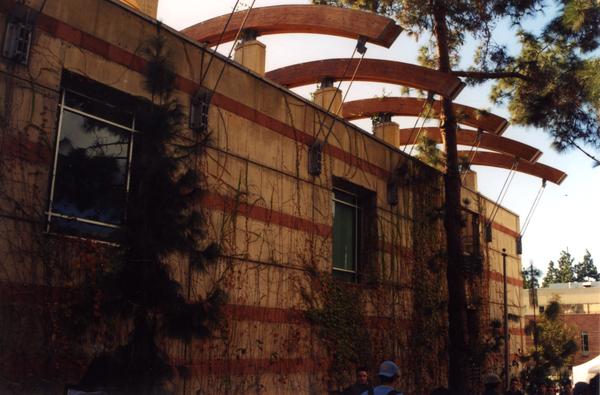 Ackerman Student Union side exterior snapshot, 2001
