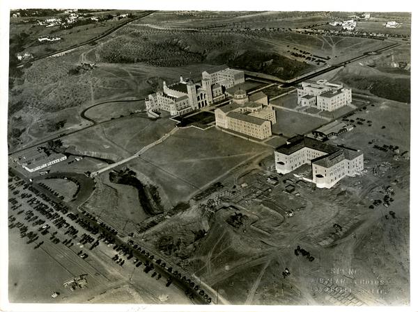 Aerial view of Westwood campus, November 22, 1929