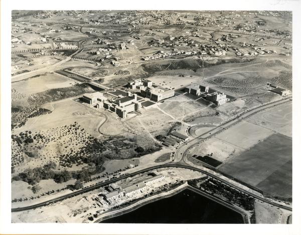 Aerial view of Westwood campus, August 6, 1931