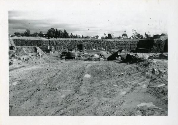 Boelter Hall construction site, January 1952