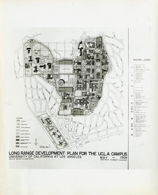 Long Range Development Plan for the U.C.L.A. Campus, May 1959