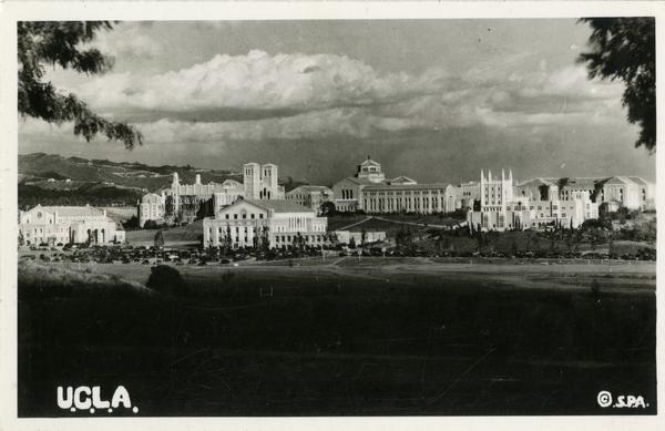 Postcard of Westwood campus
