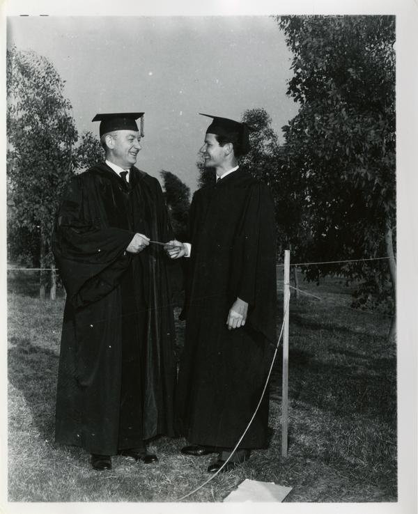 Graduate at Commencement, circa 1940's