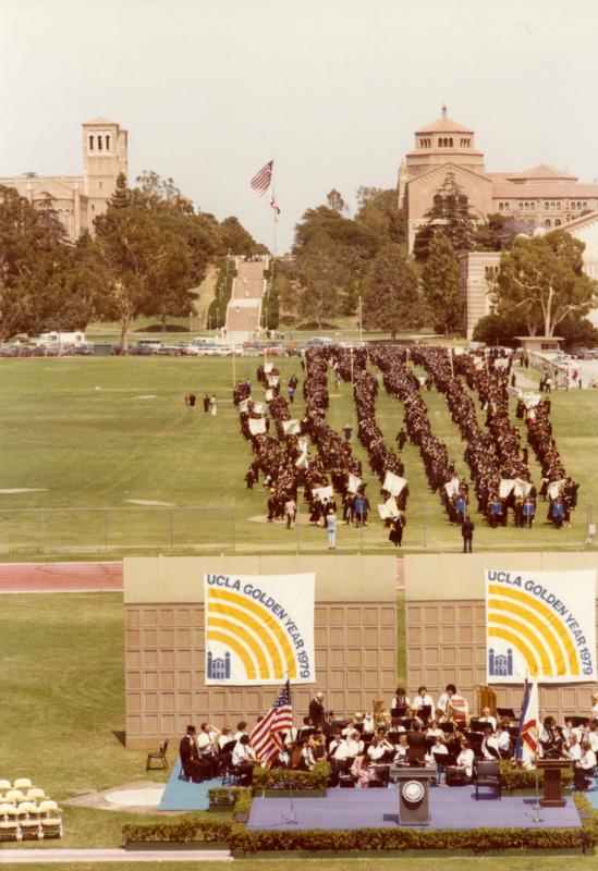 Academic procession for commencement, June 1979
