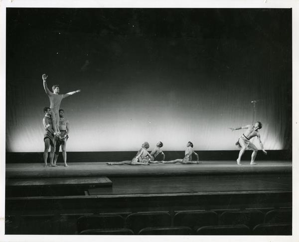 Scene from Theseus and Adrianade, 1959