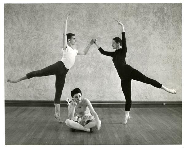 Dancers from the Modern Dance Concert, 1955