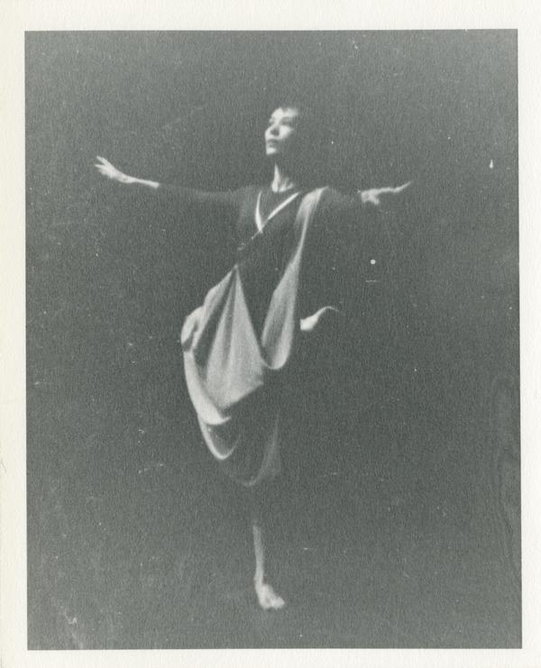 Dancer in a theatrical performance