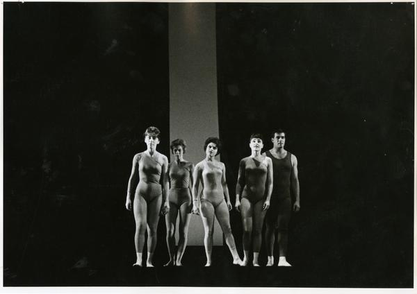 Dancers in "Lines," 1963