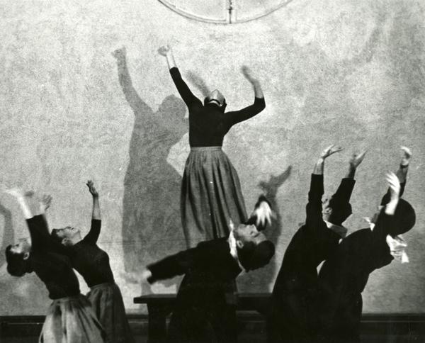 Dancers in "The Shakers," March 1960