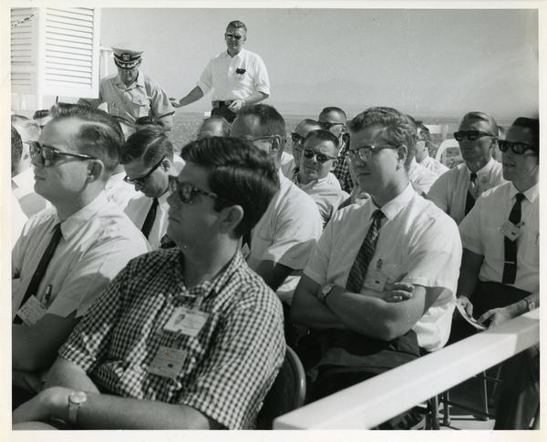 Members of the Defense Science Seminar at the Naval Ordnance Test Station, ca. 1965