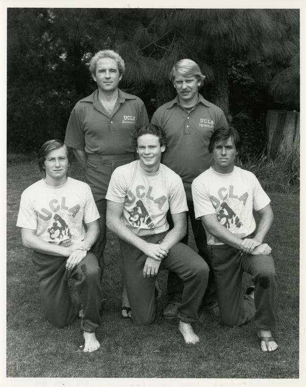 Informal picture of the 1981 Diving Team