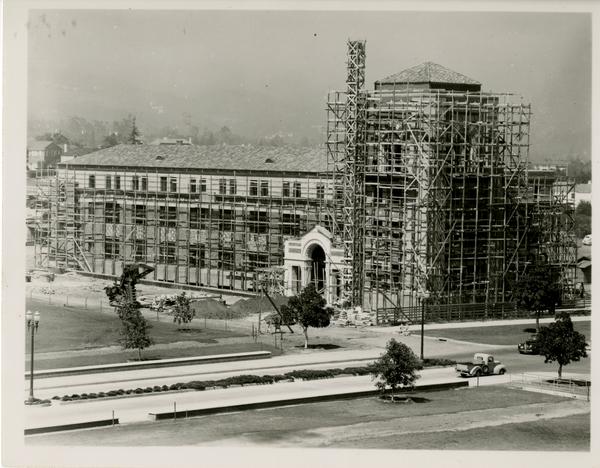 Construction of Dodd Hall, 1948