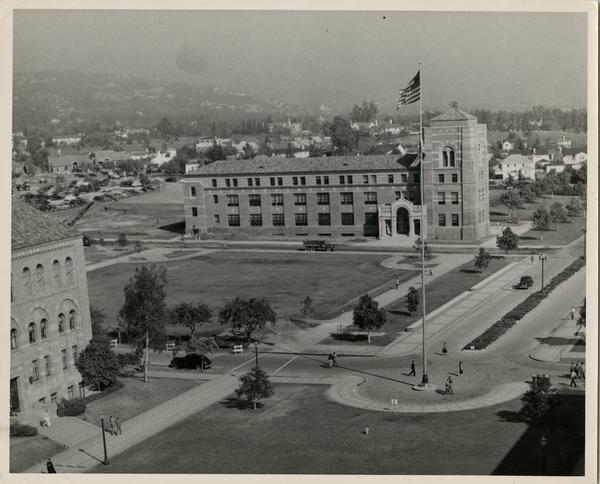 Dodd Hall exterior, Ca. 1950
