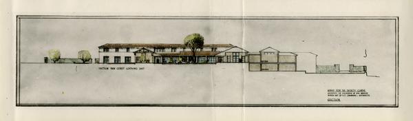 Architectual rendering of House for the Faculty Clubs
