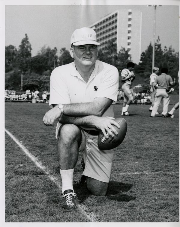UCLA assistant football coach Jerry Long