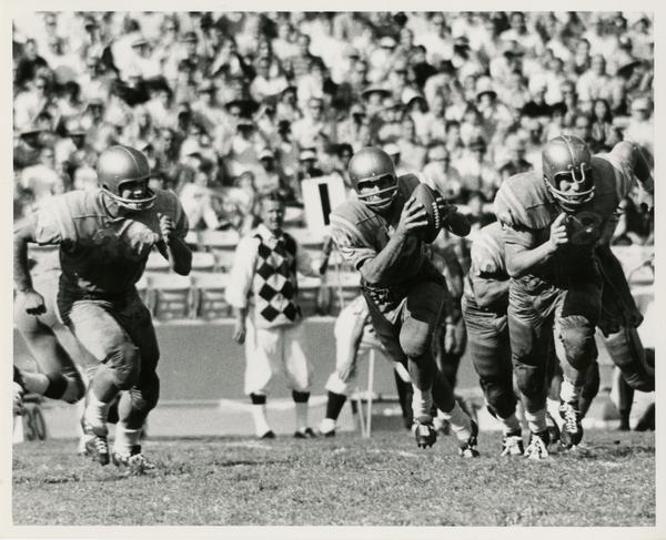 UCLA football player Gary Beban during a game