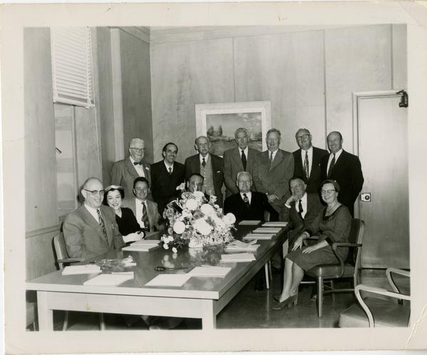 Founding group of the Friends of the UCLA Library