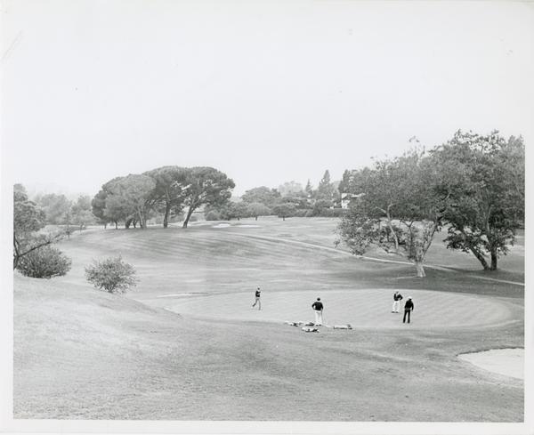 Golfers at the Bel Air Country Club