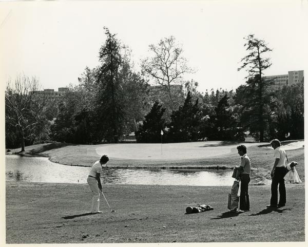 Golfers at the Bel Air Country Club