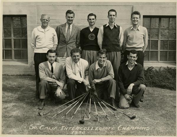 Golf Team Photo, 1936