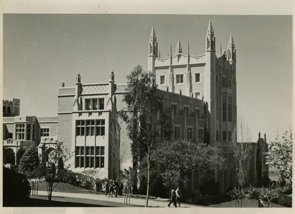 View of Kerckhoff Hall, ca. 1934