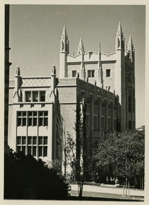 View of Kerckhoff Hall, ca. 1936