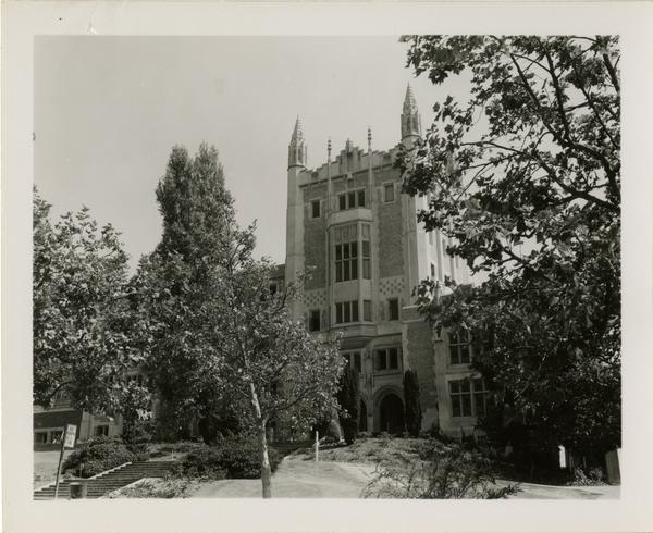 View of Kerckhoff Hall, August 1951