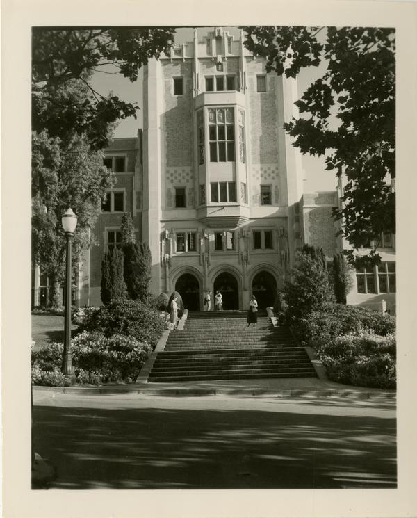 View of Kerckhoff Hall, July 1949