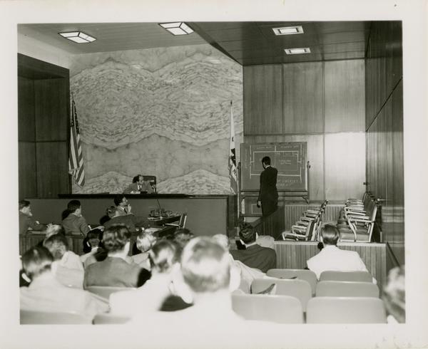 Law School Moot Court, ca. 1952