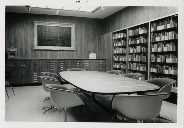 The Smith Room in Library Special collections
