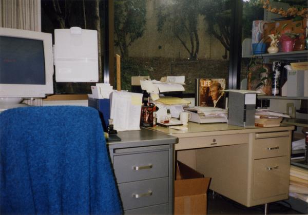 Library Special Collections staff area, ca. 1997