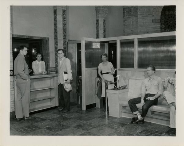 Library staff portrait, ca. 1950