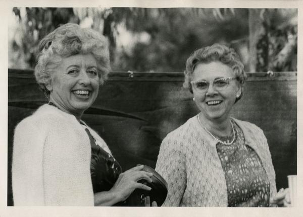 Norah Jones and Esther Koch, ca. 1965