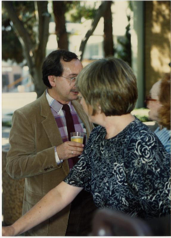 Library staff at a party, ca. 1991