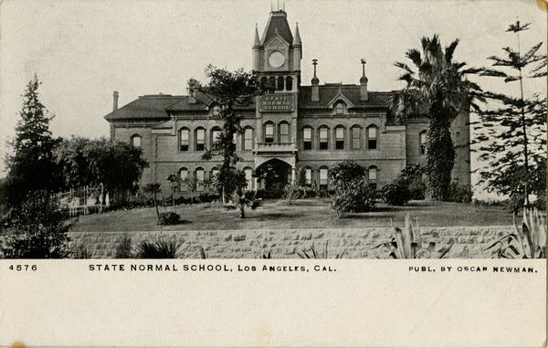 Exterior of the Los Angeles Normal School