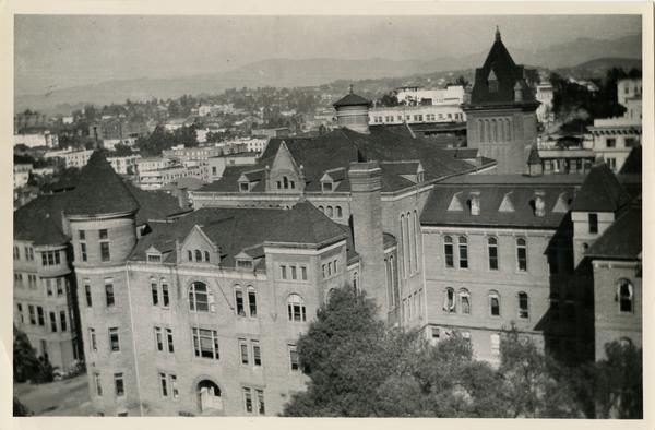 Exterior view of Los Angeles State Normal School