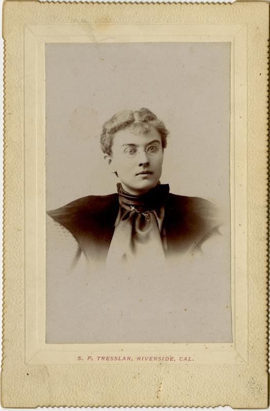 Portrait of Nellie B. Loveland, 1894