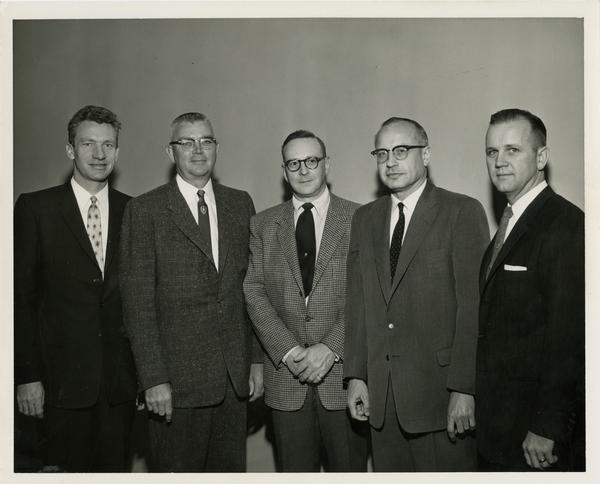 Photo of Executive Program faculty, 1959