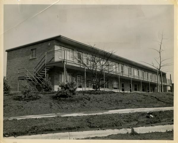 Married student housing, ca. 1957
