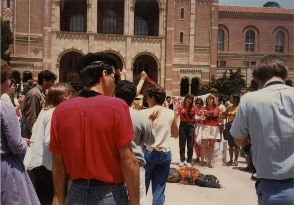 Chicano Studies Research Center protest, May 30, 1993