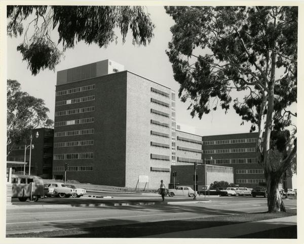 Exterior view of Neuropsychiatric Institute, ca. 1961