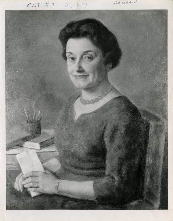 Portrait of woman affiliated with School of Nursing