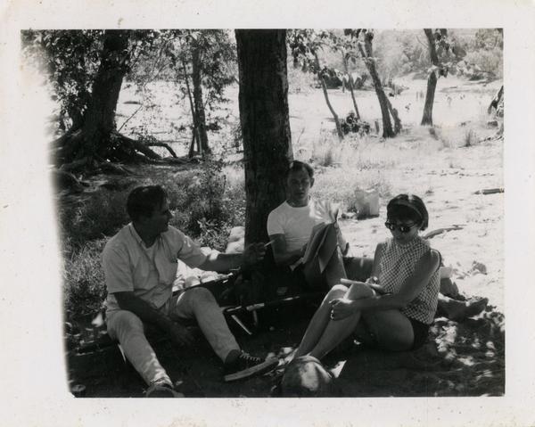 Camping trip in Oak Creek Canyon, Arizona, ca. 1966