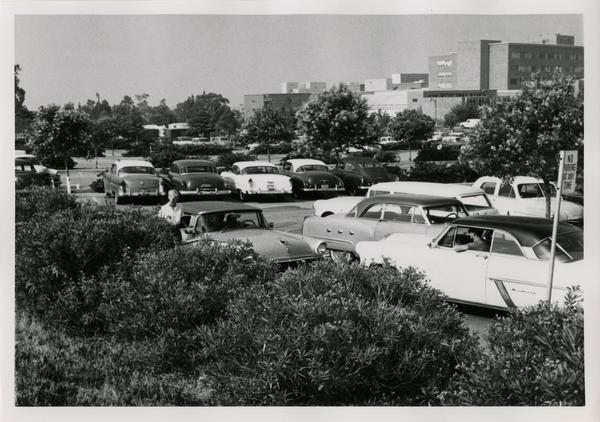 View of UCLA parking lot