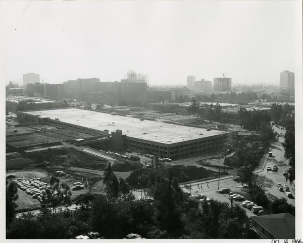 Site of Parking Structure H, October 14, 1966