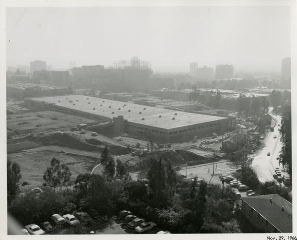Site of Parking Structure H, November 29, 1966