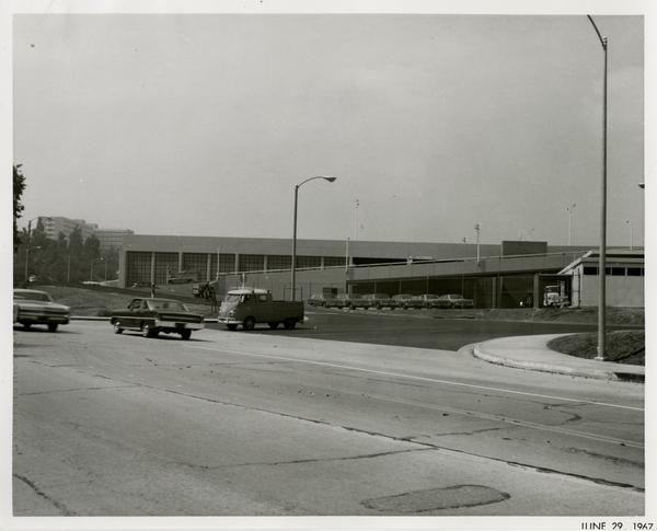 Site of Parking Structure H, June 29, 1967