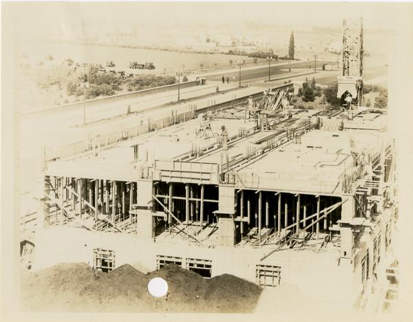 Construction of Kinsey Hall