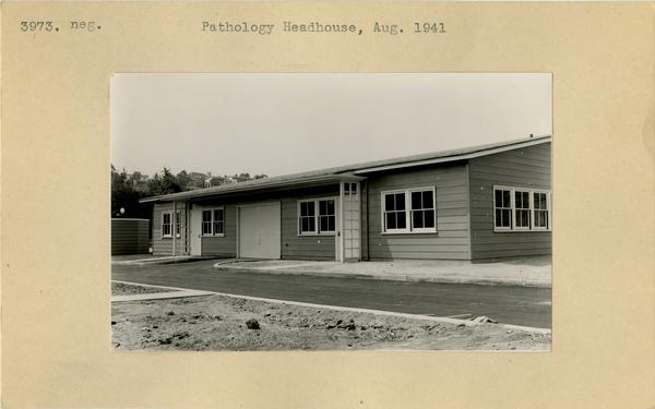 Pathology Headhouse, August 1941